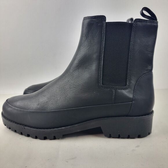 Rebecca Allen The All Weather Fashion Ankle Chelsea Boot Black Size 8.5 - Picture 3 of 12